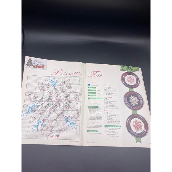 Vtg Cardinal Dogwoods Puma Big Cat Baby Cookie Munchter CROSS STITCH PATTERNS - Picture 4 of 5